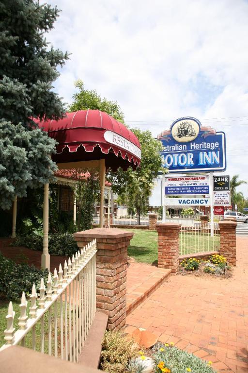 Australian Heritage Motor Inn Dubbo Eksteriør billede