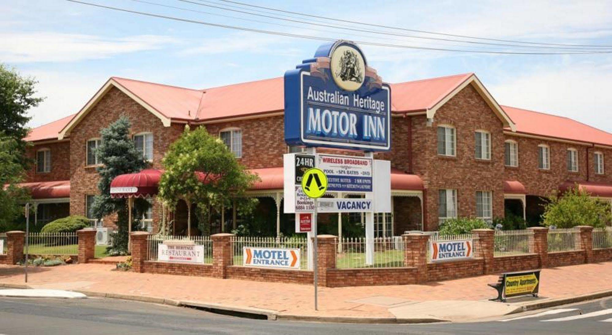 Australian Heritage Motor Inn Dubbo Eksteriør billede